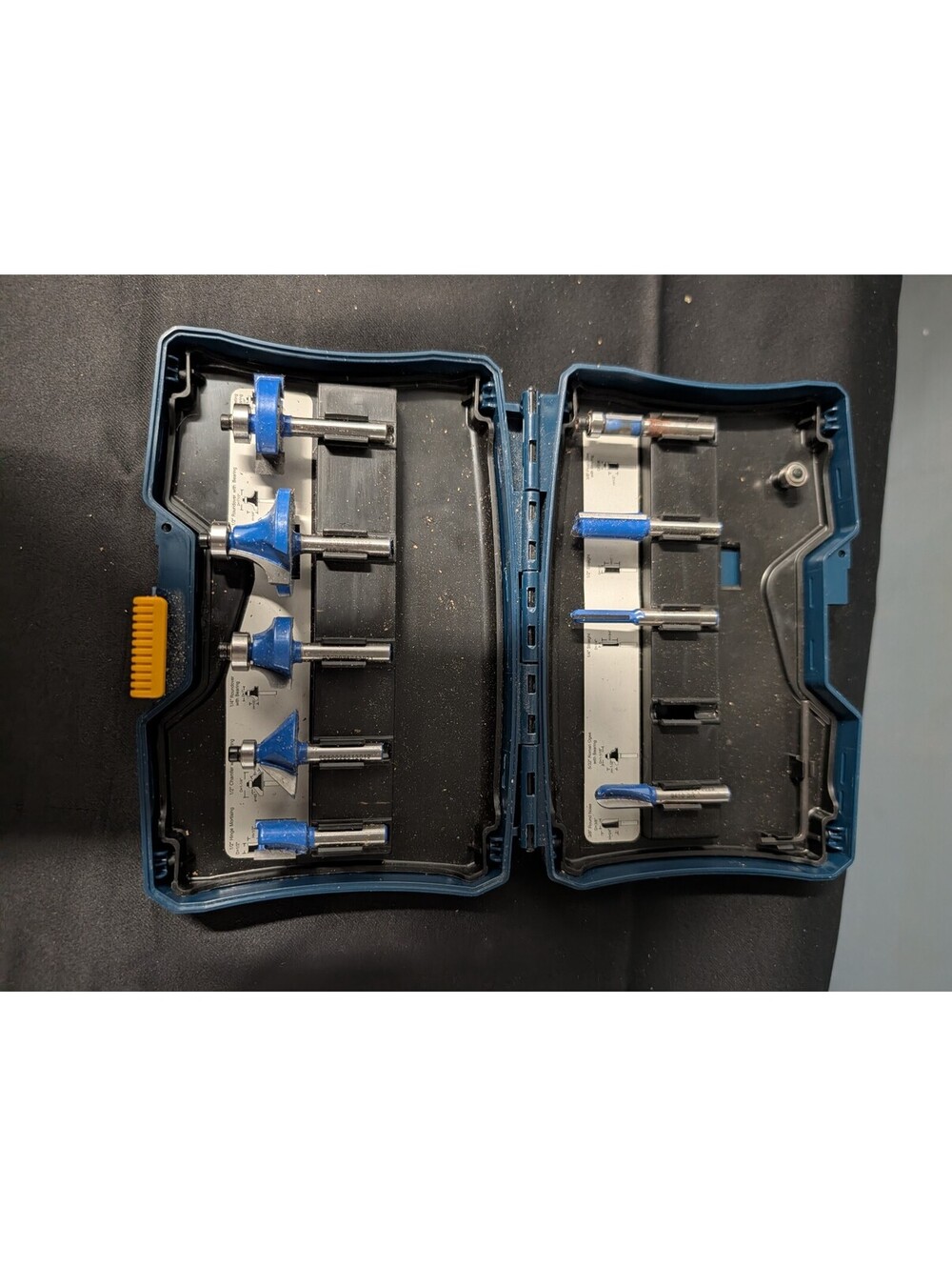 RYOBI 9 Pc Router Bit Set - Picture 2 of 8